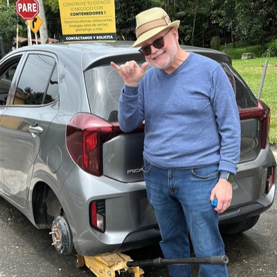Wayne Sheppard in Medellín